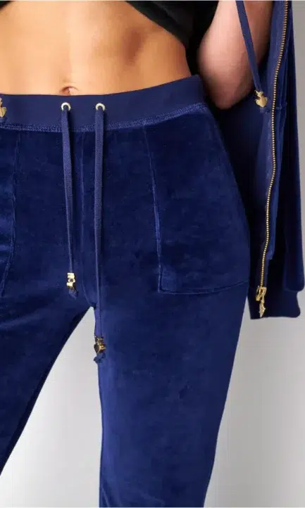 Sugar Free Κλασικό Βελουτέ Παντελόνι 19831000 Navy