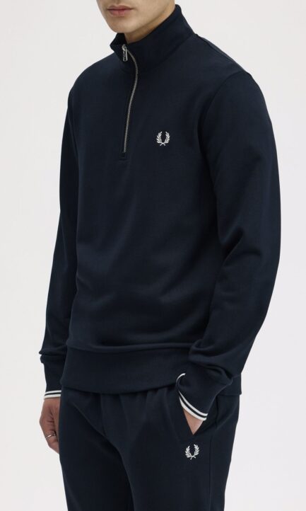 Fred Perry Half Zip Φούτερ M3574