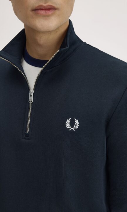 Fred Perry Half Zip Φούτερ M3574
