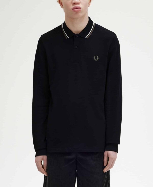 Fred Perry Piqué Tipped Shirt  Ανδρική Μπλούζα Πόλο M3636