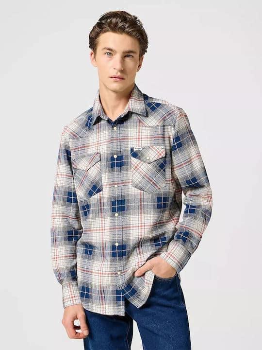 WRANGLER Ανδρικό Πουκάμισο 112357248