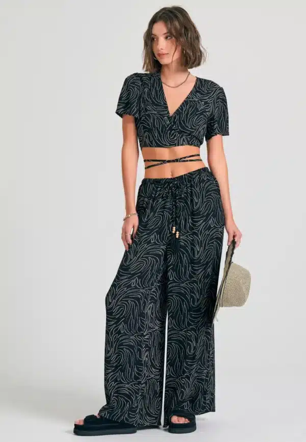 Funky Buddha Γυναικείο Cropped Τοπ FBL011-100-17