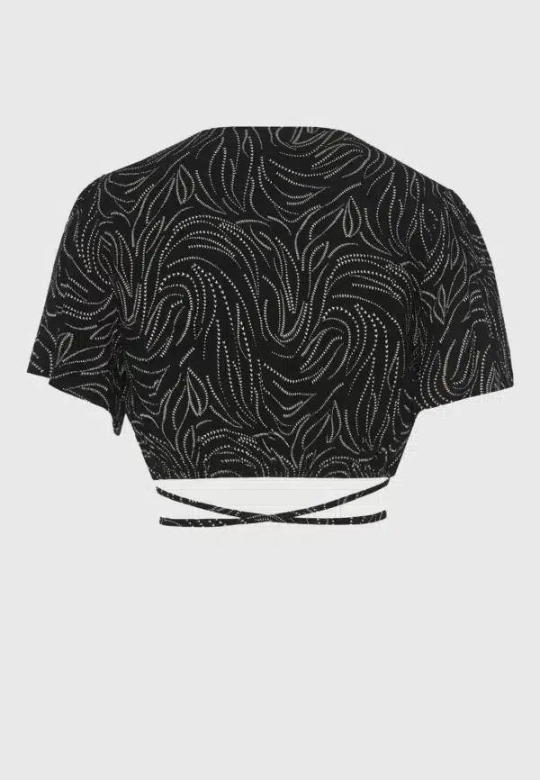 Funky Buddha Γυναικείο Cropped Τοπ FBL011-100-17 - Image 6