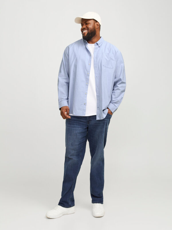 Jack & Jones Plus Size Πουκάμισο Oxford 12190444 - Image 5