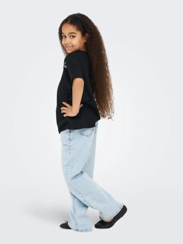 ONLY kids Κοντομάνικη Μπλούζα Με Στρας 15342475 - Image 4