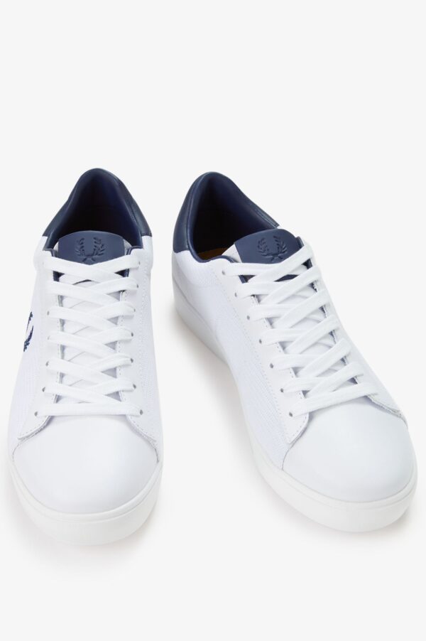 Fred Perry Leather Sneakers Ανδρικά Δερμάτινα Παπούτσια B9308 - Image 3
