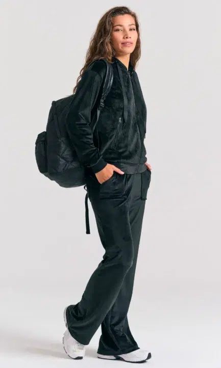 Funky Buddha Γυναικείο Αθλητικό Βελουτέ σετ FBL012-100-06