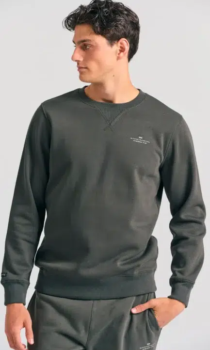 Funky Buddha Ανδρικό Φούτερ με Λαιμόκοψη FBM012-003-06