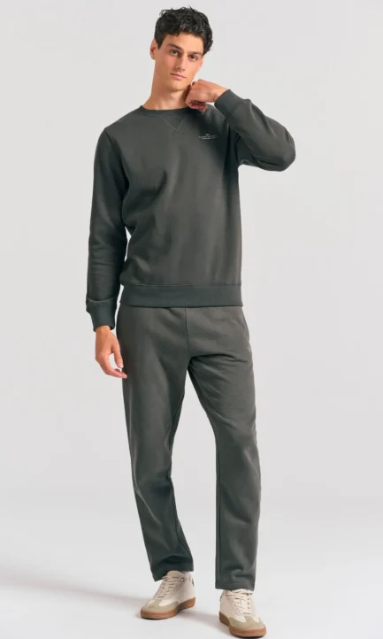 Funky Buddha Ανδρικό Φούτερ με Λαιμόκοψη FBM012-003-06