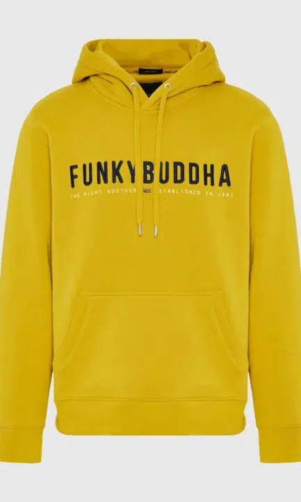 Funky Buddha Ανδρικό Φούτερ με Κουκούλα FBM012-072-06