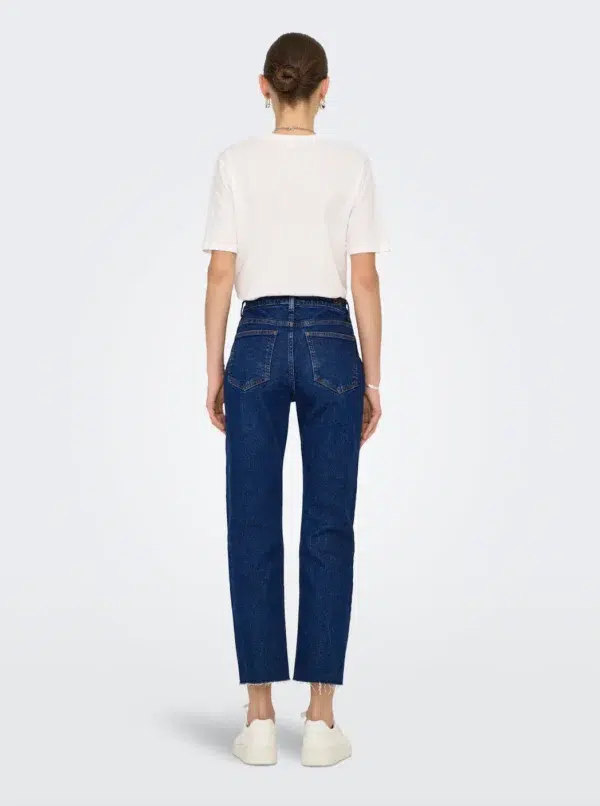 JDY Γυναικείο Τζίν LULLU HWSTRAIGHT ANK JNS BL NOOS 15340366 - Image 3