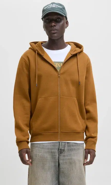 JACK & JONES Ανδρική Ζακέτα με Κουκούλα 12249342