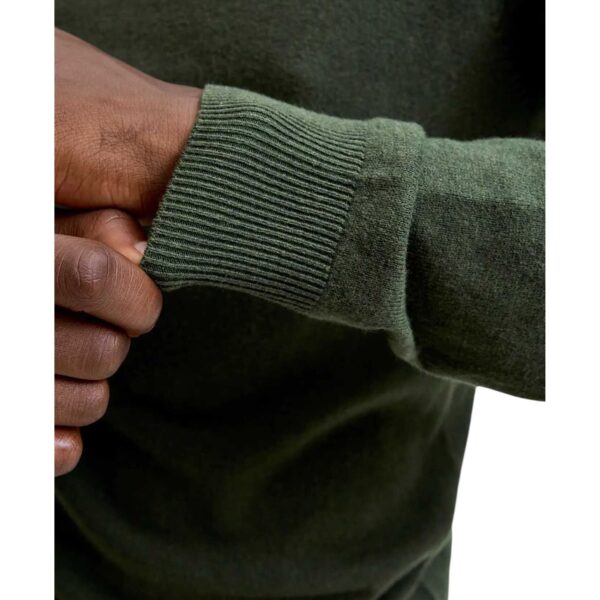 JACK & JONES Ανδρικό Πλεκτό Πουλόβερ JJEEMIL 12189339 Half Zip - Image 3