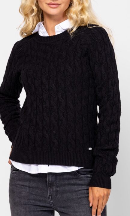 HEAVY TOOLS Γυναικείο Πλεκτό Πουλόβερ Hava T53025W2501 Black