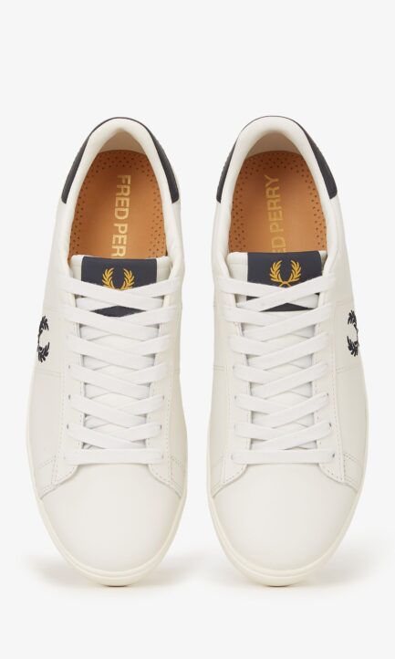 Fred Perry Leather Sneakers Ανδρικά Δερμάτινα Παπούτσια B4334