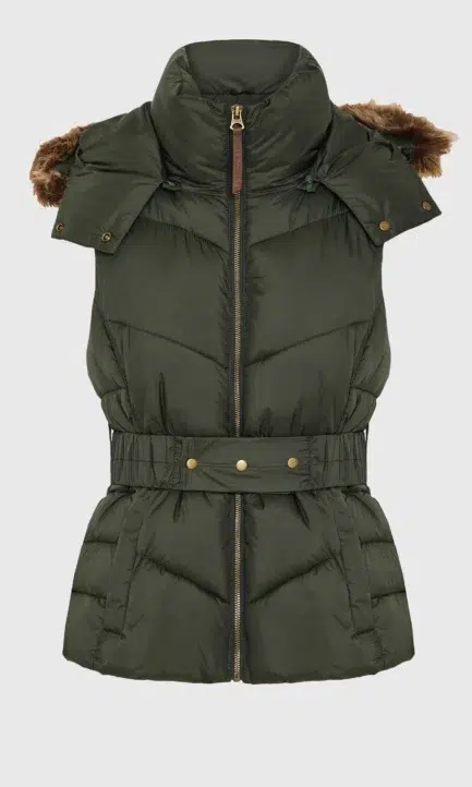 Funky Buddha Γυναικείο Αμάνικο Μπουφάν με Κουκούλα FBL012-102-01