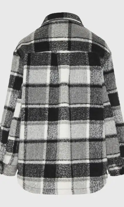 Funky Buddha Γυναικεία Καρό Ζακέτα Πανωφόρι FBL012-126-01