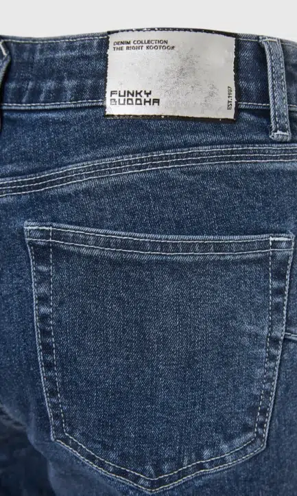 FUNKY BUDDHA Γυναικείο Jean Παντελόνι Καμπάνα FBL01216902