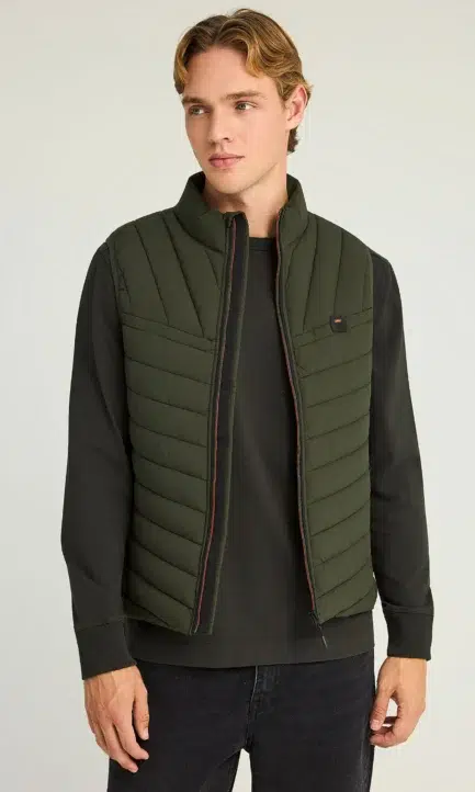 Funky Buddha Ανδρικό Αμάνικο Μπουφάν FBM012-001-01