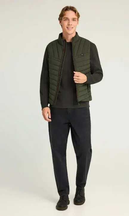 Funky Buddha Ανδρικό Αμάνικο Μπουφάν FBM012-001-01