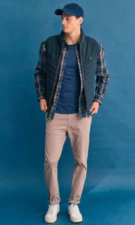 Funky Buddha Ανδρικό Αμάνικο Μπουφάν FBM012-001-01