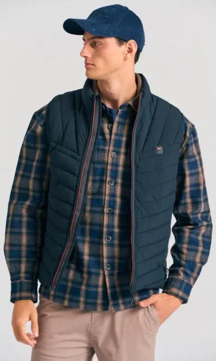 Funky Buddha Ανδρικό Αμάνικο Μπουφάν FBM012-001-01