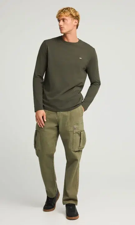 FUNKY BUDDHA Ανδρική Μπλούζα Mακρυμάνικη FBM012-001-07