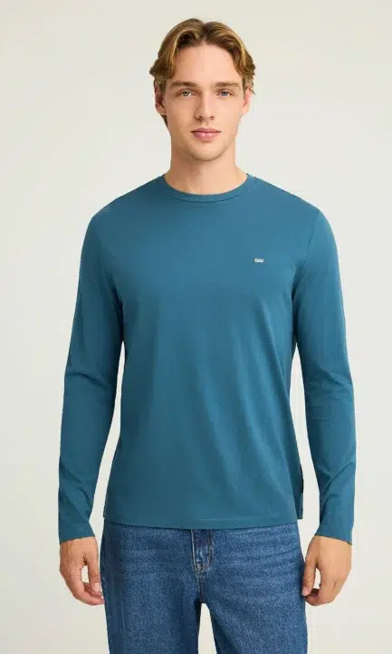 FUNKY BUDDHA Ανδρική Μπλούζα Mακρυμάνικη FBM012-001-07