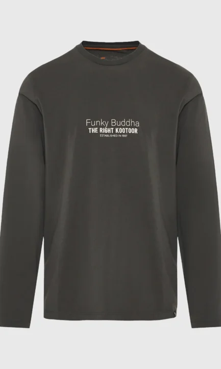 FUNKY BUDDHA Ανδρική Μπλούζα Mακρυμάνικη FBM012-003-07