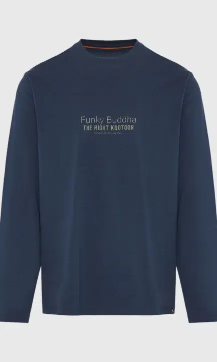 FUNKY BUDDHA Ανδρική Μπλούζα Mακρυμάνικη FBM012-003-07