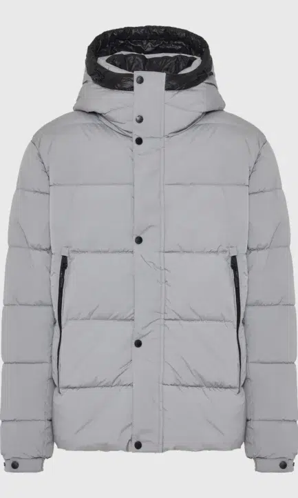 Funky Buddha Ανδρικό Puffer Μπουφάν με Κουκούλα FBM012-031-01