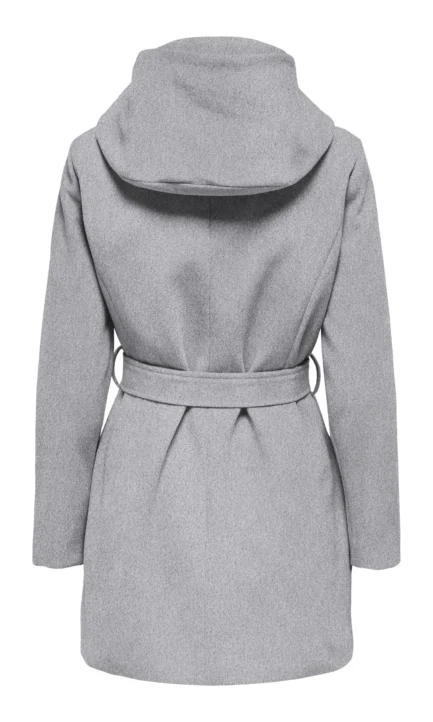 JDY Viola Coat Γυναικείο Παλτό 15353909 Γκρι