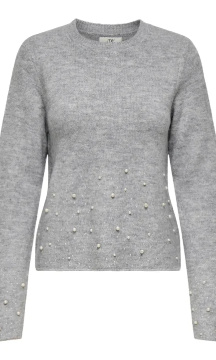 JDY Pearl Γυναικείο Πλεκτό Πουλόβερ με Πέρλες 15351912