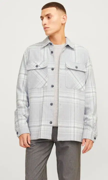 Jack & Jones Raymond Ανδρικό Overshirt Καρό Πουκάμισο 12263647