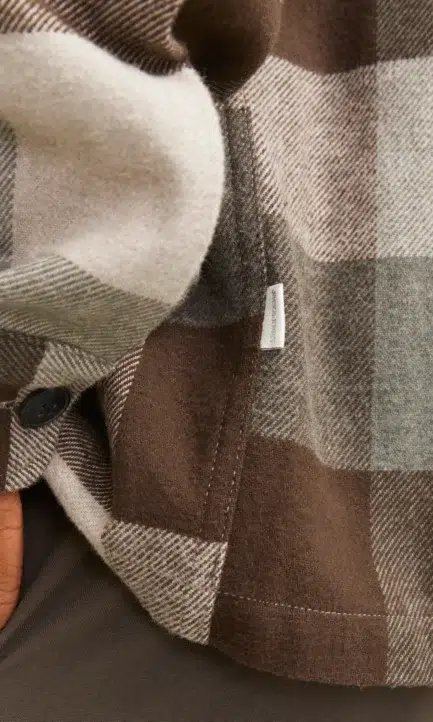 Jack & Jones Ανδρικό Relaxed Fit Overshirt Καρό Πουκάμισο 12263647