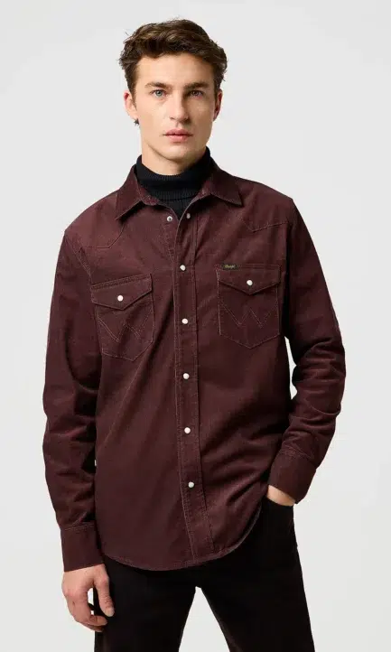 Wrangler Shirt Ανδρικό Κοτλέ Πουκάμισο112371428