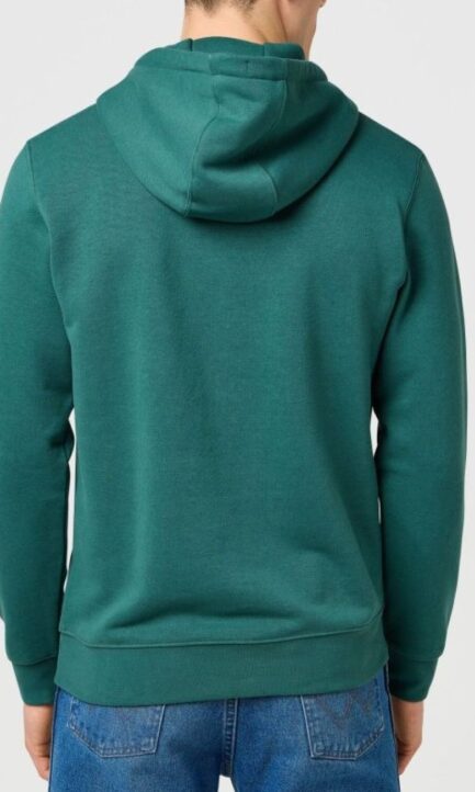 Wrangler Sign Off Hoodie Bistro Green Ανδρικό Φούτερ 112371458