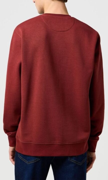 Wrangler Sign Off Crew Fired Brick Ανδρικό Φούτερ 112371464