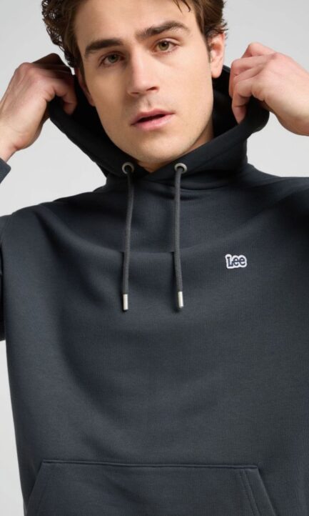LEE Plain Hoodie Ανδρικό Φούτερ με Κουκούλα 112371838