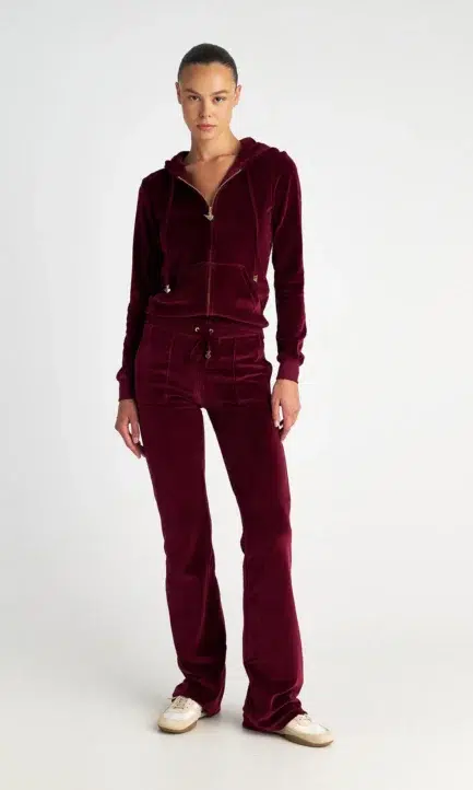 SugarFree Κλασικό Σετ Φόρμας Βελουτέ Col.635