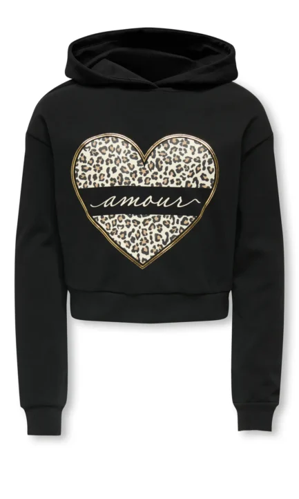 ONLY Kids Παιδικό Φούτερ με Κουκούλα 15355330