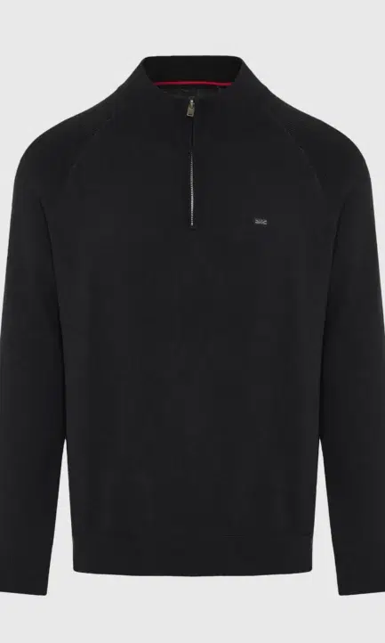 Funky Buddha Ανδρικό Ηalf-Ζip Πλεκτό Πουλόβερ FBM012-003-09