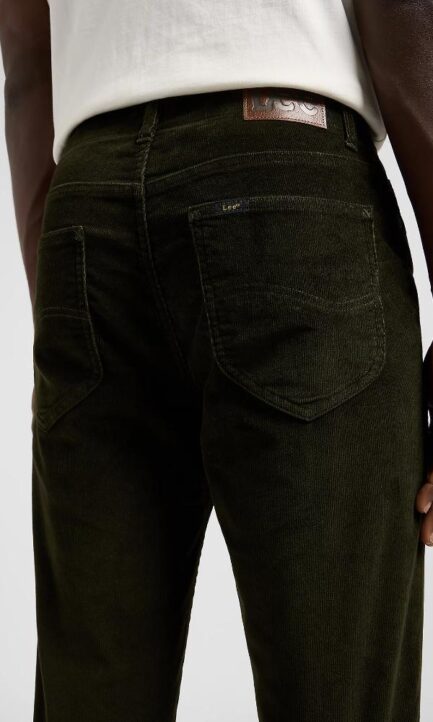 LEE Ανδρικό Κοτλέ Παντελόνι Slim Fit MVP Olive Night 112370601