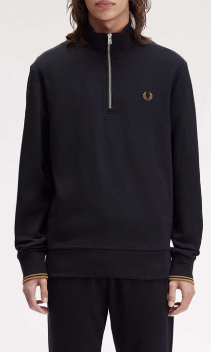 Fred Perry Half Zip Φούτερ M3574