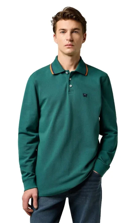 Wrangler Polo Shirt Ανδρική Μπλούζα Πόλο 112371507