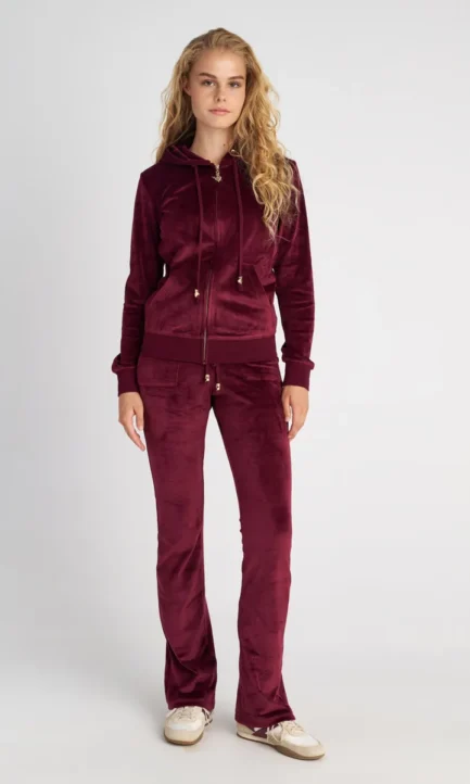 SugarFree Κλασικό Σετ Φόρμας Βελουτέ Col.633