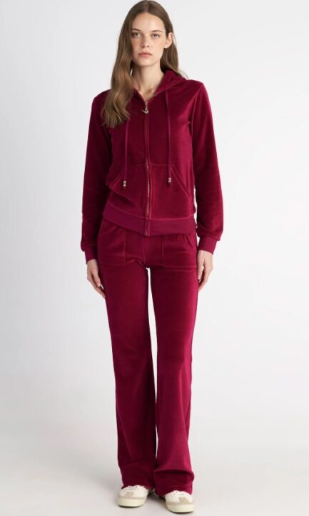 SugarFree Κλασικό Σετ Φόρμας Βελουτέ Col.633